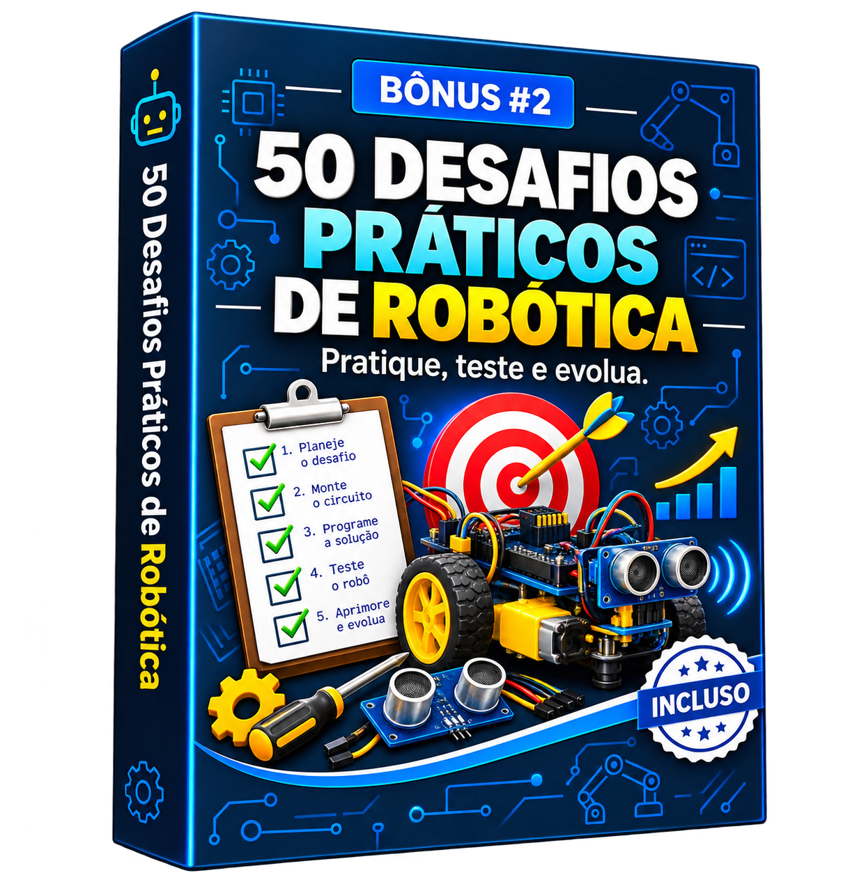 Bônus 2: 50 Desafios Práticos de Robótica