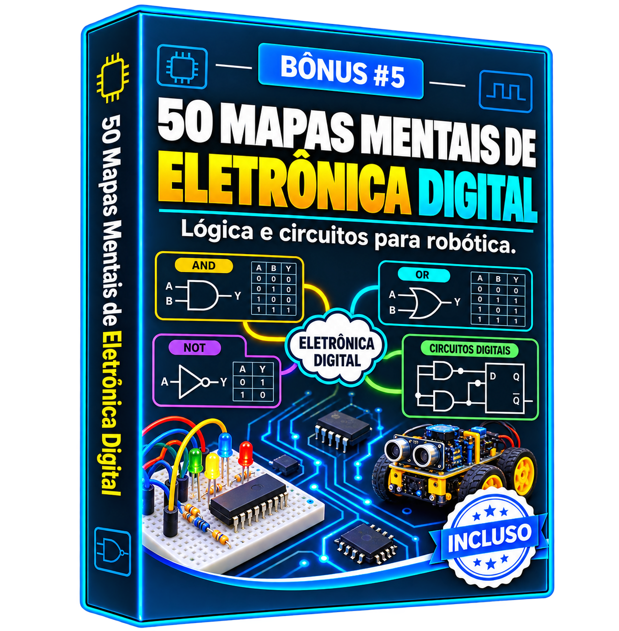 Bônus 5: 50 Mapas Mentais de Eletrônica Digital